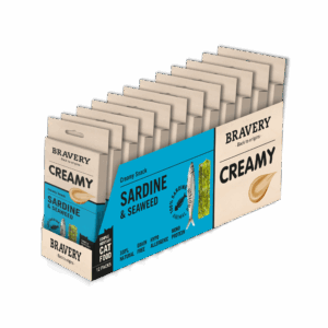 BRAVERY CREAMY SARDINE & SEAWEED